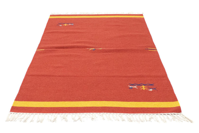 Kelim Rug - Trendy - 180 x 120 cm - red
