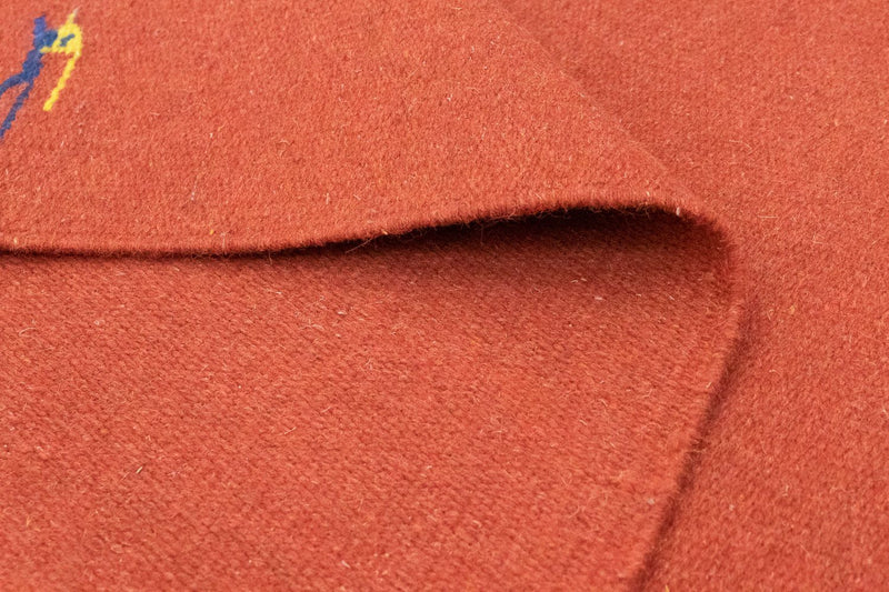 Kelim Rug - Trendy - 180 x 120 cm - red