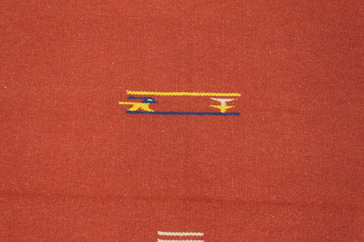 Kelim Rug - Trendy - 180 x 120 cm - red