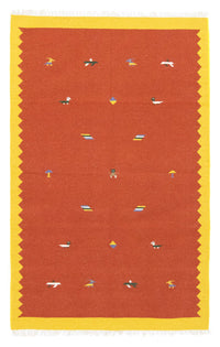 Kelim Rug - Trendy - 180 x 120 cm - orange