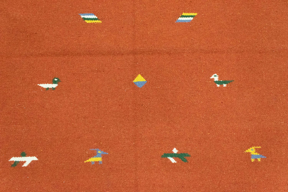 Kelim Rug - Trendy - 180 x 120 cm - orange