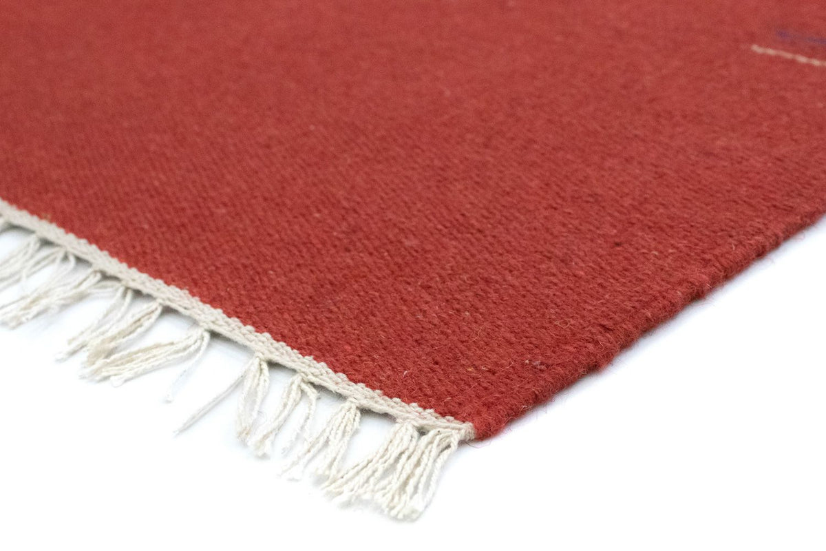Kelim Rug - Trendy - 180 x 120 cm - red