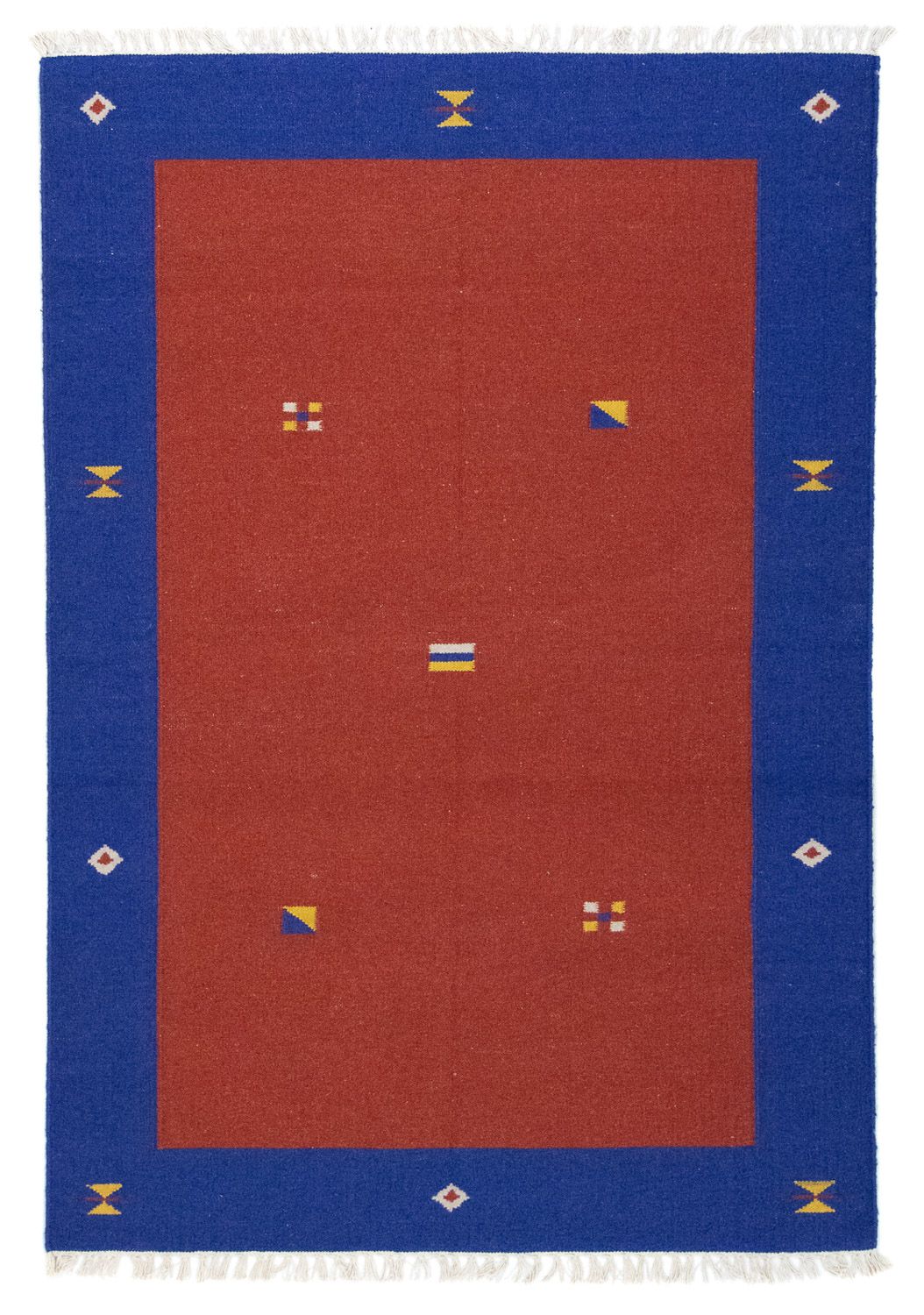 Kelim Rug - Trendy - 180 x 120 cm - red