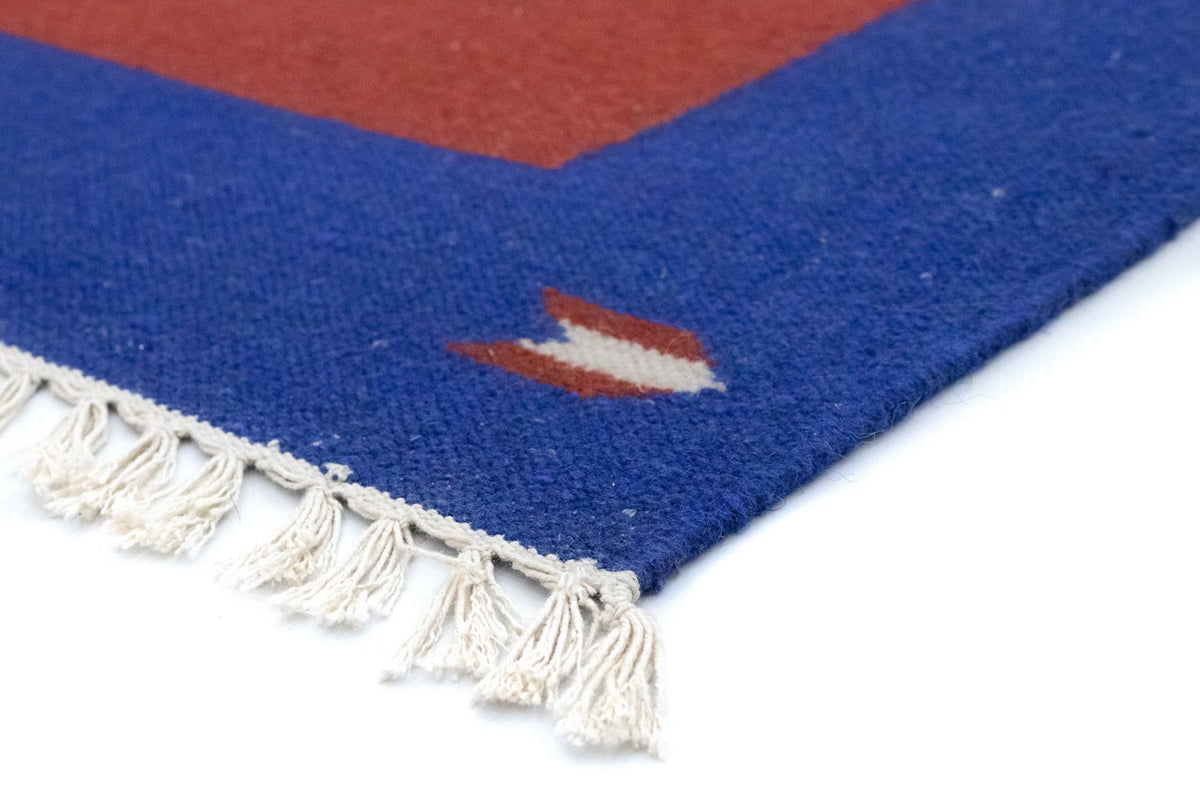 Kelim Rug - Trendy - 180 x 120 cm - red