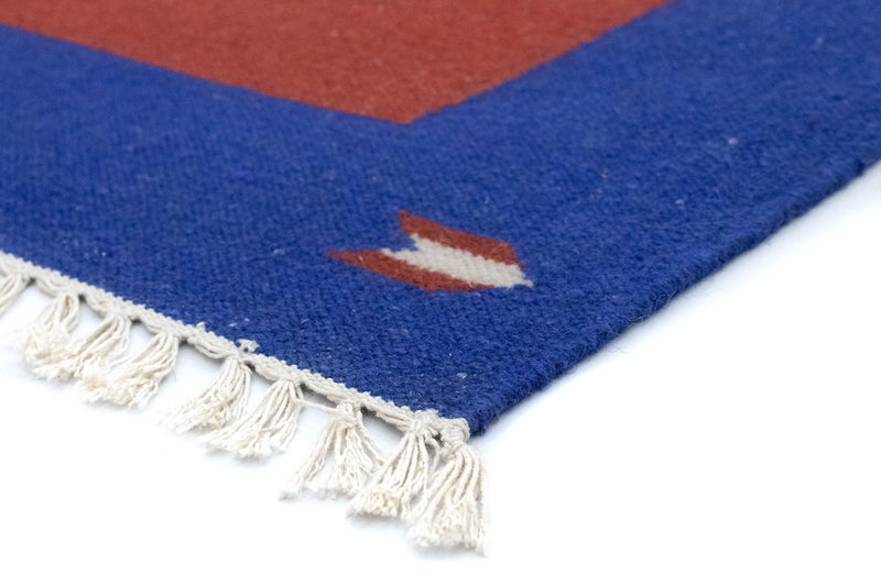 Kelim Rug - Trendy - 180 x 120 cm - red