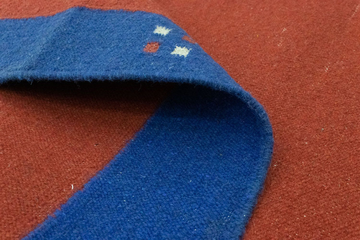 Kelim Rug - Trendy - 180 x 120 cm - red