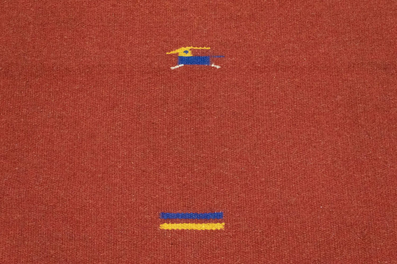 Kelim Rug - Trendy - 180 x 120 cm - red