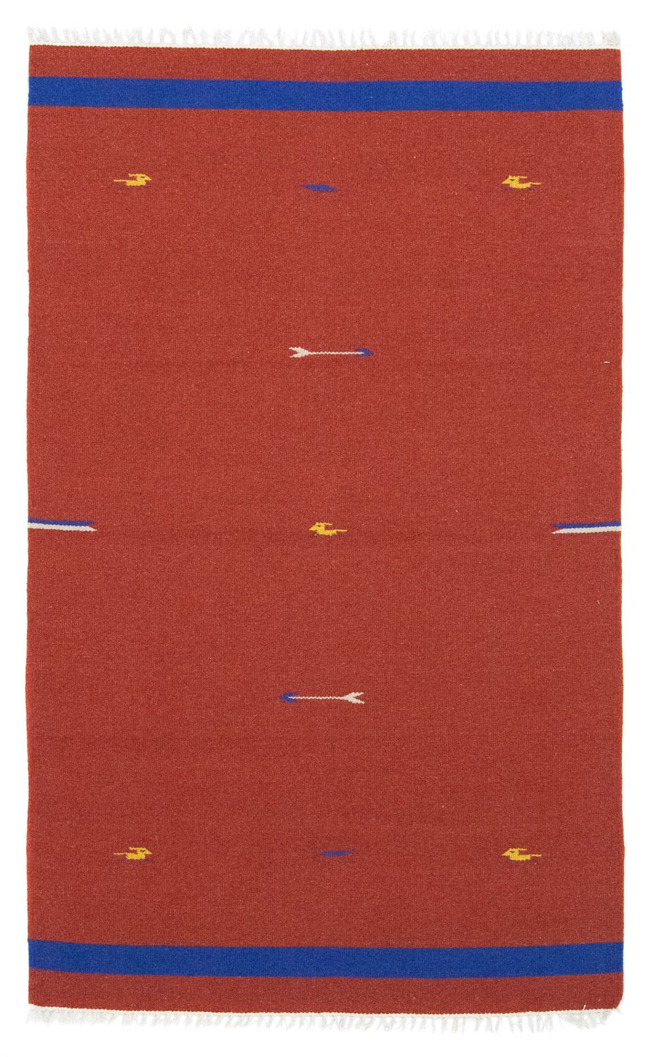 Kelim Rug - Trendy - 180 x 120 cm - red