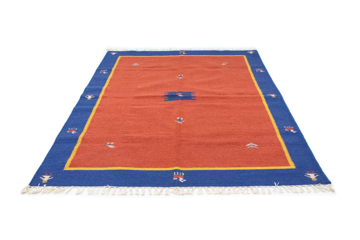 Kelim Rug - Trendy - 200 x 140 cm - orange