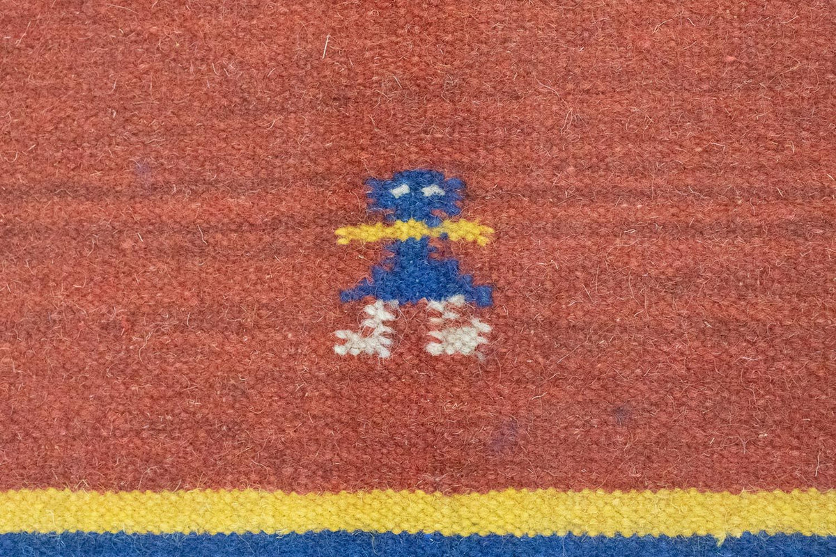 Kelim Rug - Trendy - 200 x 140 cm - orange