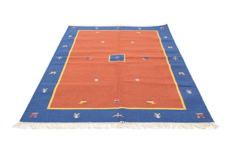 Kelim Rug - Trendy - 200 x 140 cm - orange