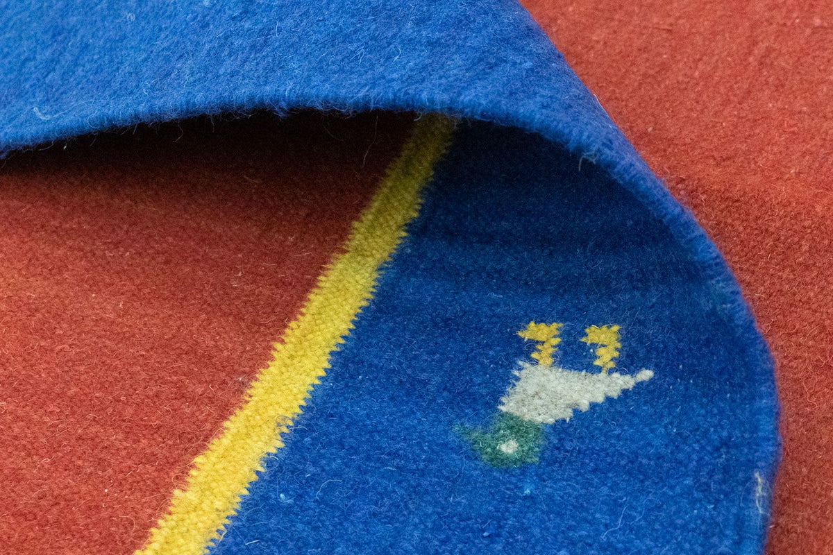 Kelim Rug - Trendy - 200 x 140 cm - red