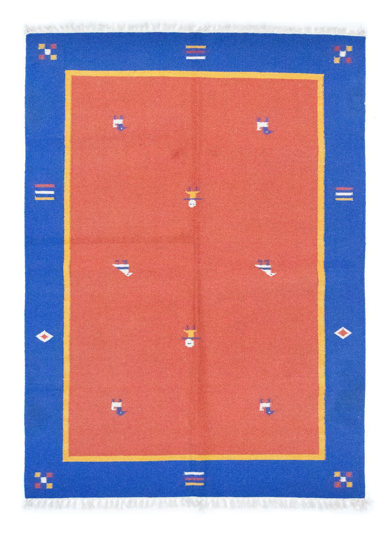 Kelim Rug - Trendy - 200 x 140 cm - orange