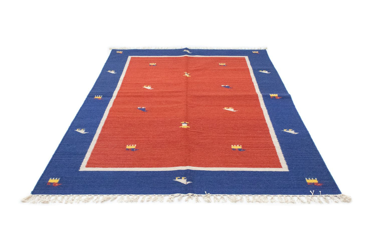 Kelim Rug - Trendy - 200 x 140 cm - red
