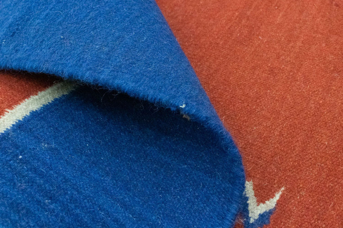 Kelim Rug - Trendy - 200 x 140 cm - red