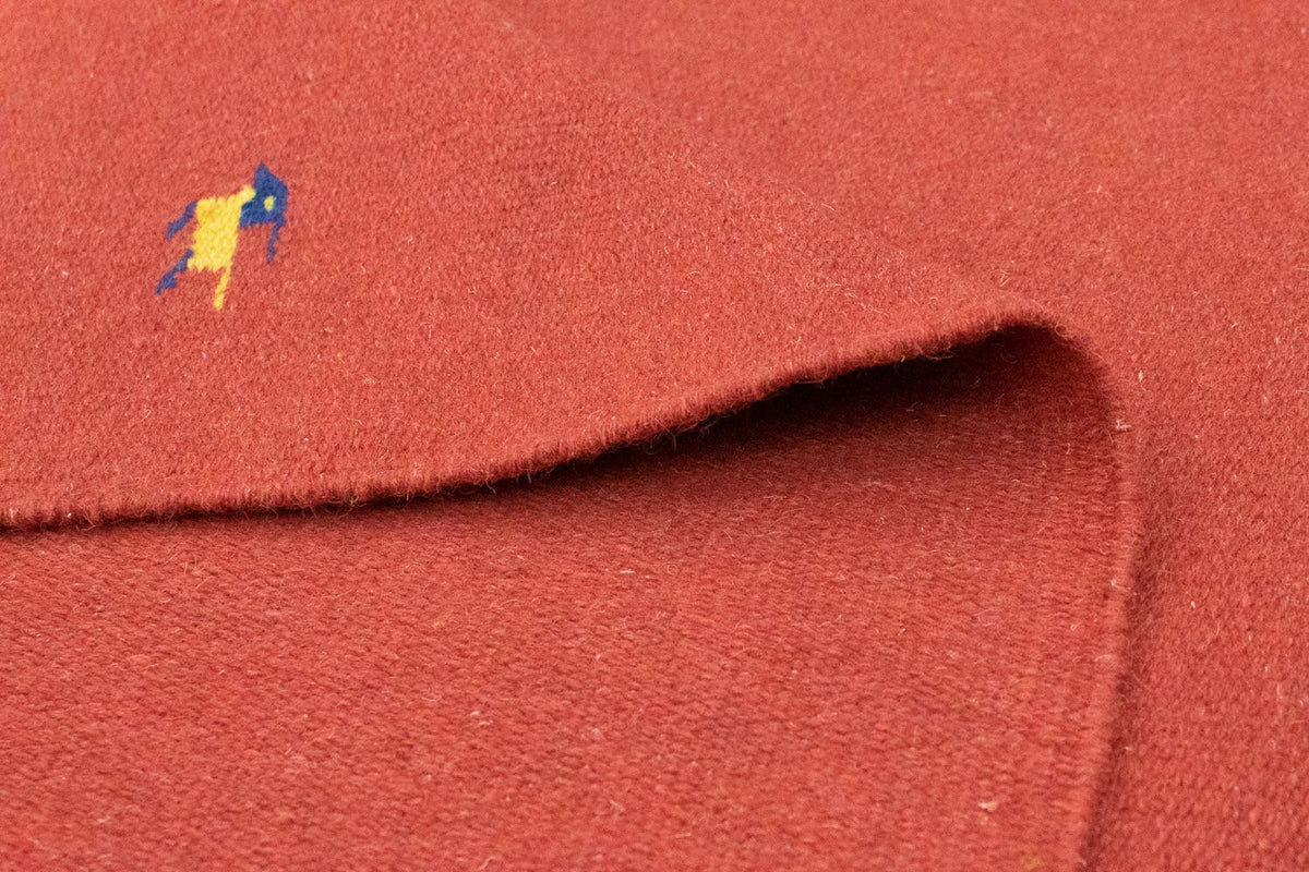 Kelim Rug - Trendy - 180 x 120 cm - red