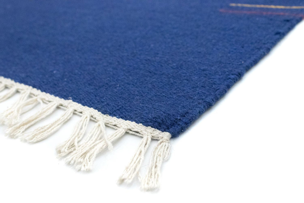 Kelim Rug - Trendy - 180 x 120 cm - blue