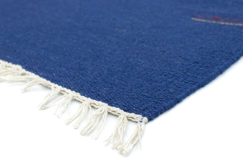 Kelim Rug - Trendy - 180 x 120 cm - blue