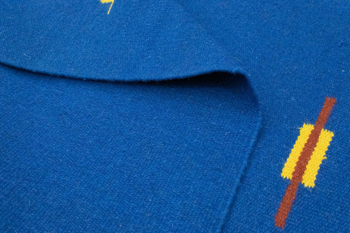 Kelim Rug - Trendy - 180 x 120 cm - blue