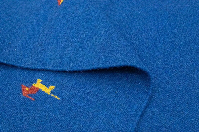 Kelim Rug - Trendy - 180 x 120 cm - blue