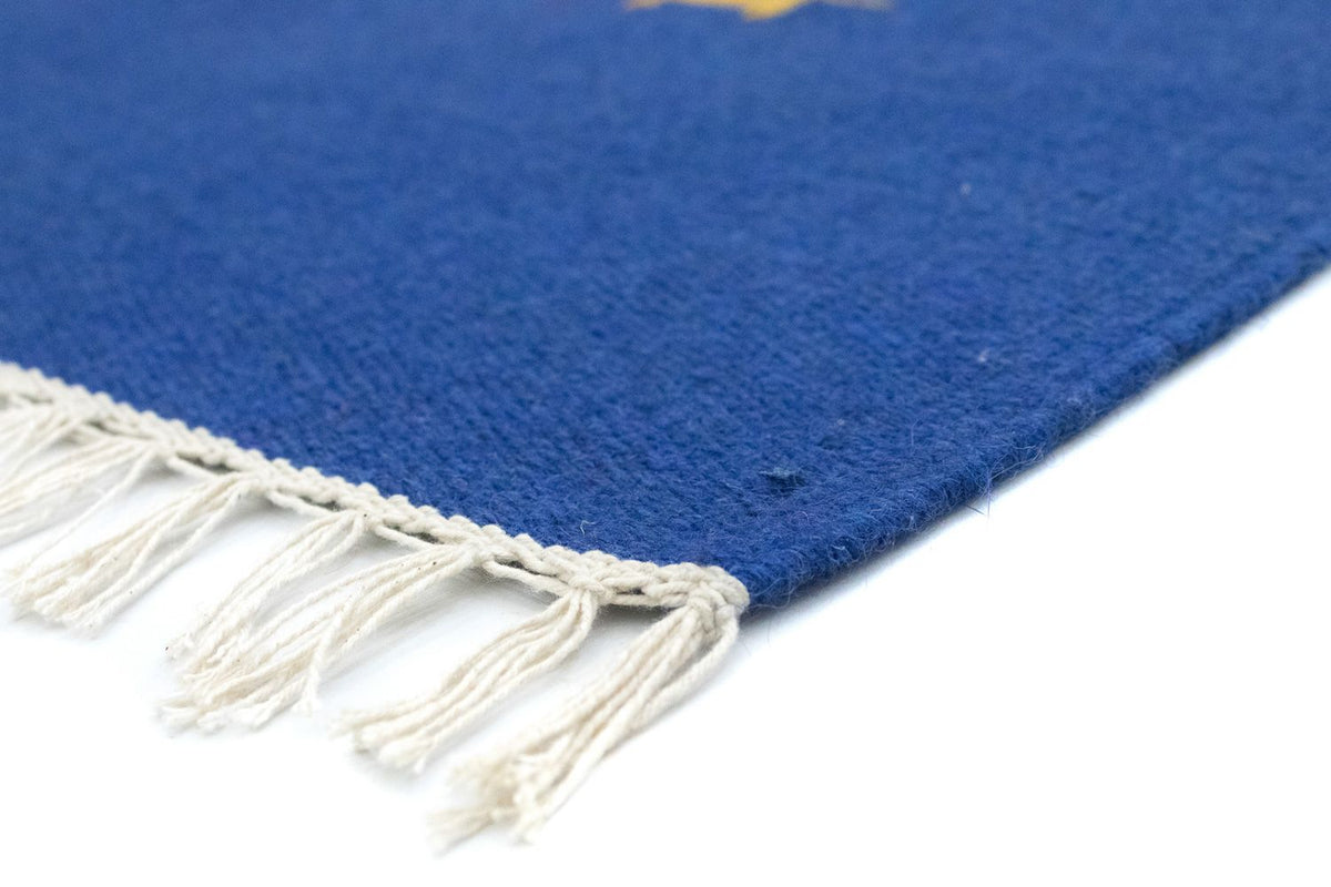 Kelim Rug - Trendy - 180 x 120 cm - blue