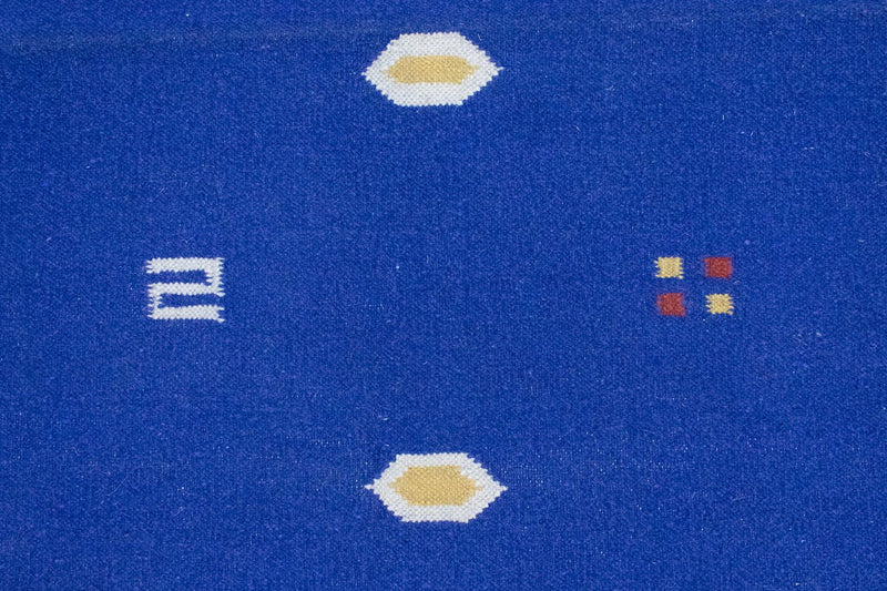 Kelim Rug - Trendy - 180 x 120 cm - blue