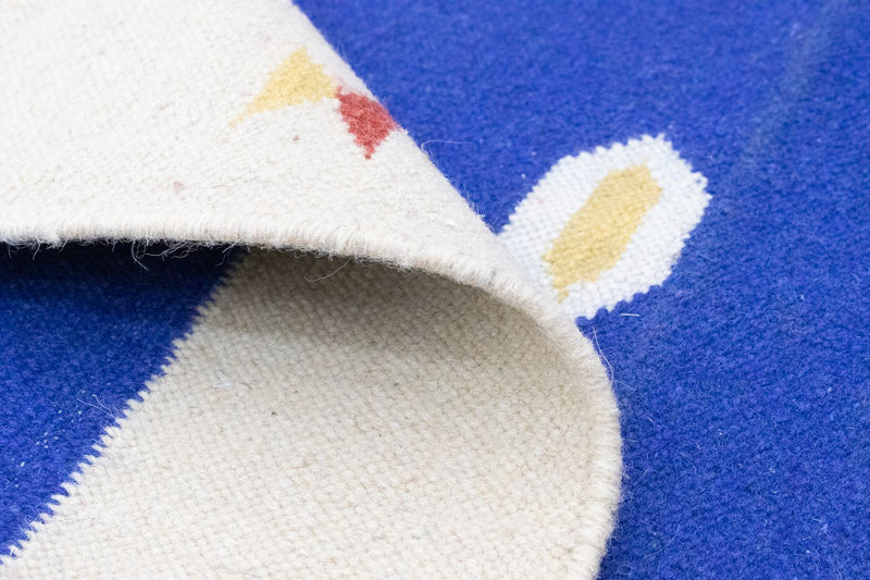 Kelim Rug - Trendy - 180 x 120 cm - blue