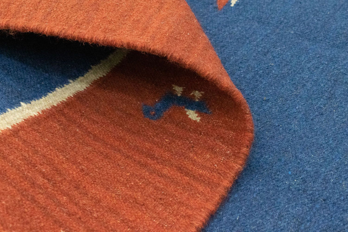 Kelim Rug - Trendy - 300 x 200 cm - blue