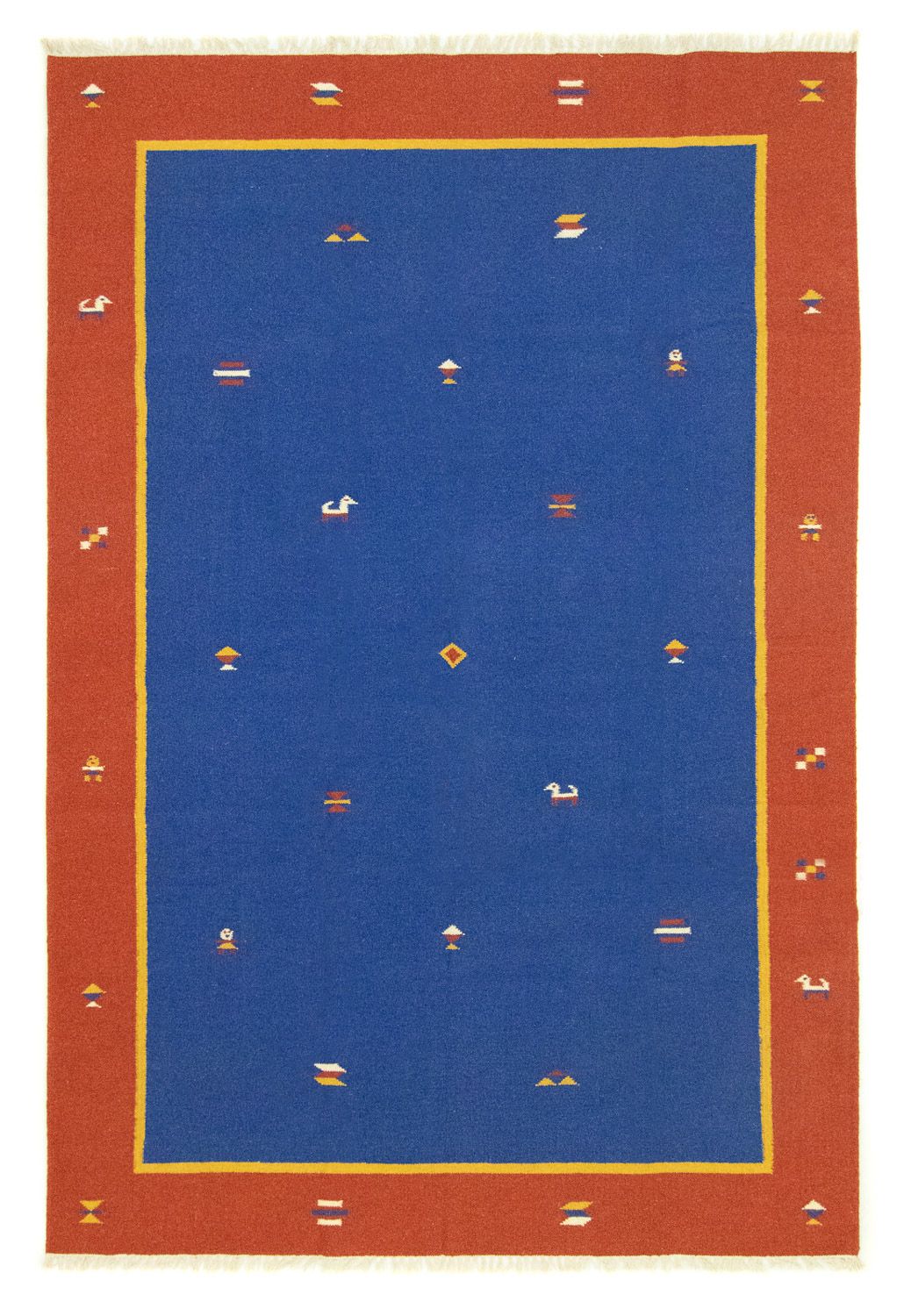 Kelim Rug - Trendy - 300 x 200 cm - blue