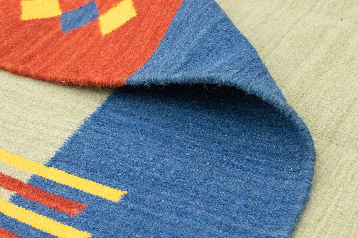 Kelim Rug - Trendy - 300 x 200 cm - green