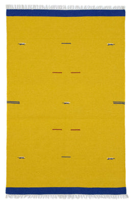 Kelim Rug - Trendy - 180 x 120 cm - yellow