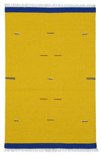 Kelim Rug - Trendy - 180 x 120 cm - yellow