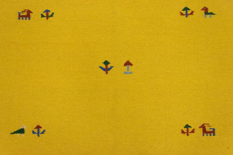 Kelim Rug - Trendy - 180 x 120 cm - yellow