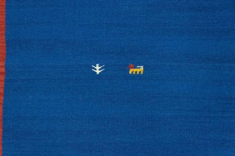 Kelim Rug - Trendy - 180 x 120 cm - blue