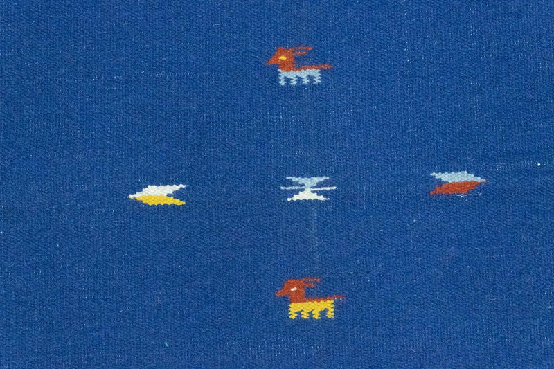 Kelim Rug - Trendy - 180 x 120 cm - blue