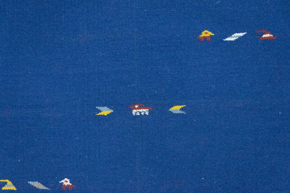 Kelim Rug - Trendy - 180 x 120 cm - blue