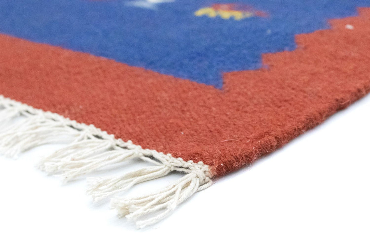 Kelim Rug - Trendy - 180 x 120 cm - blue