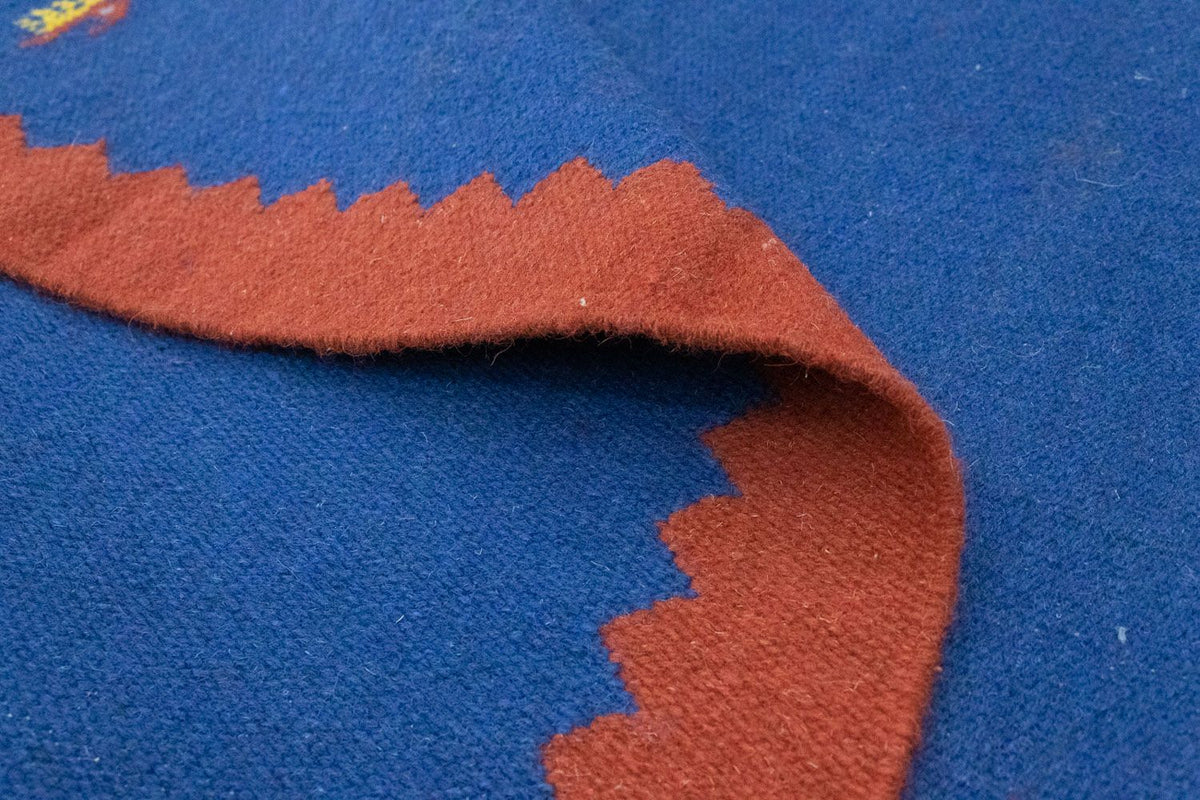 Kelim Rug - Trendy - 180 x 120 cm - blue