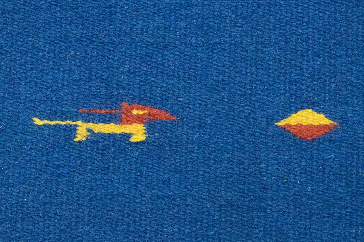 Kelim Rug - Trendy - 200 x 140 cm - blue