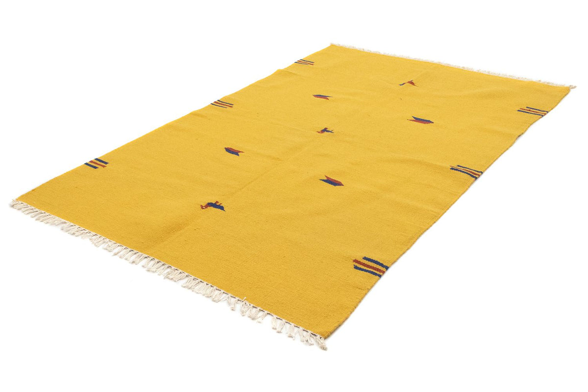 Kelim Rug - Trendy - 200 x 140 cm - yellow