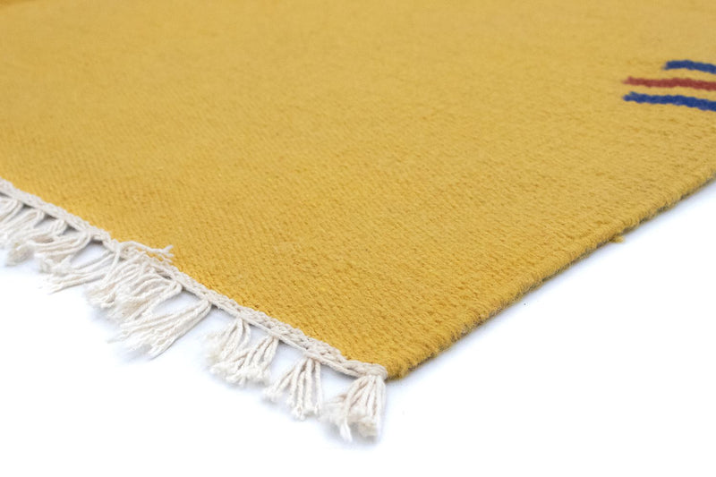 Kelim Rug - Trendy - 200 x 140 cm - yellow
