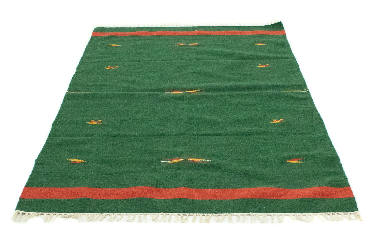 Kelim Rug - Trendy - 180 x 120 cm - dark green