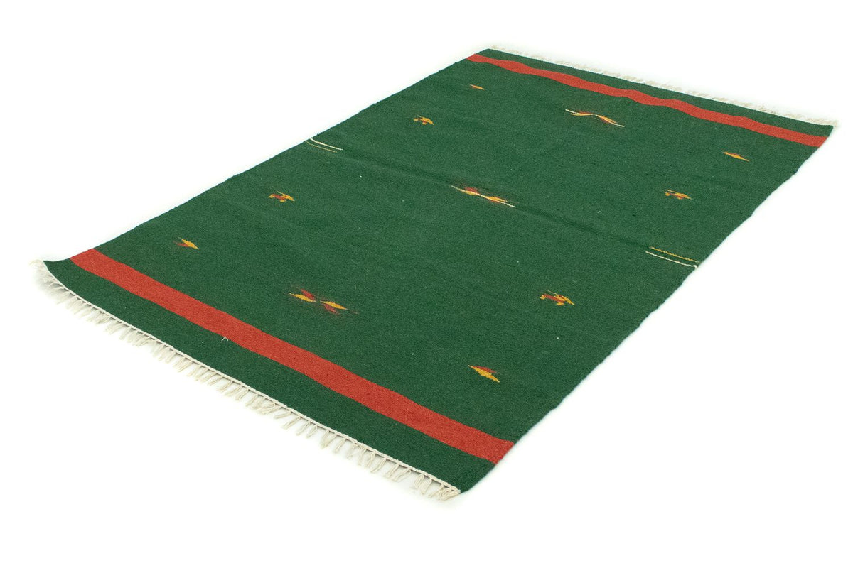 Kelim Rug - Trendy - 180 x 120 cm - dark green