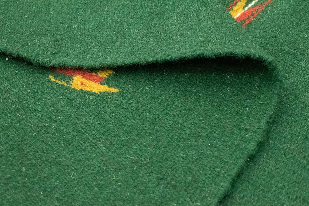 Kelim Rug - Trendy - 180 x 120 cm - dark green