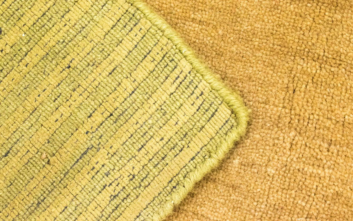 Wool Rug - 242 x 156 cm - orange