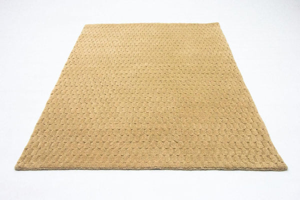 Wool Rug - 177 x 125 cm - beige