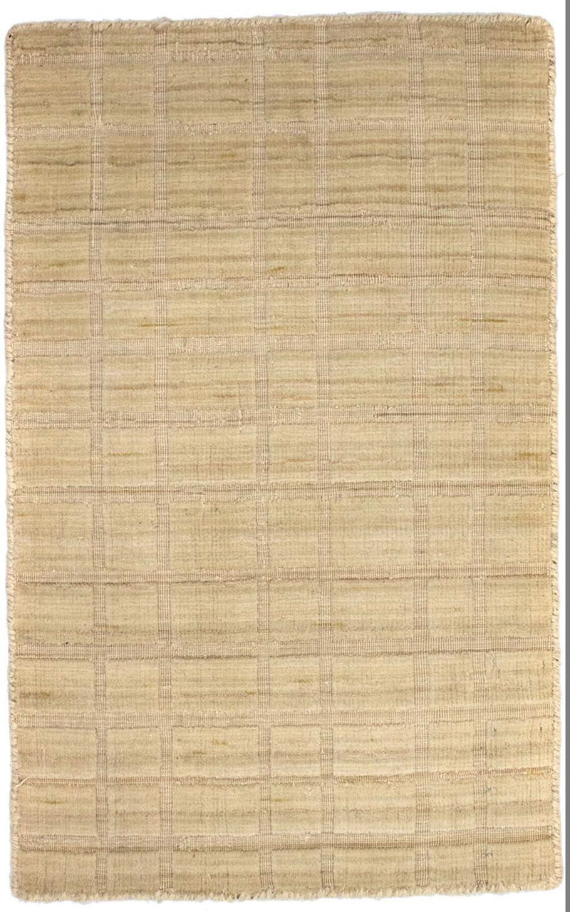 Wool Rug - 89 x 55 cm - beige