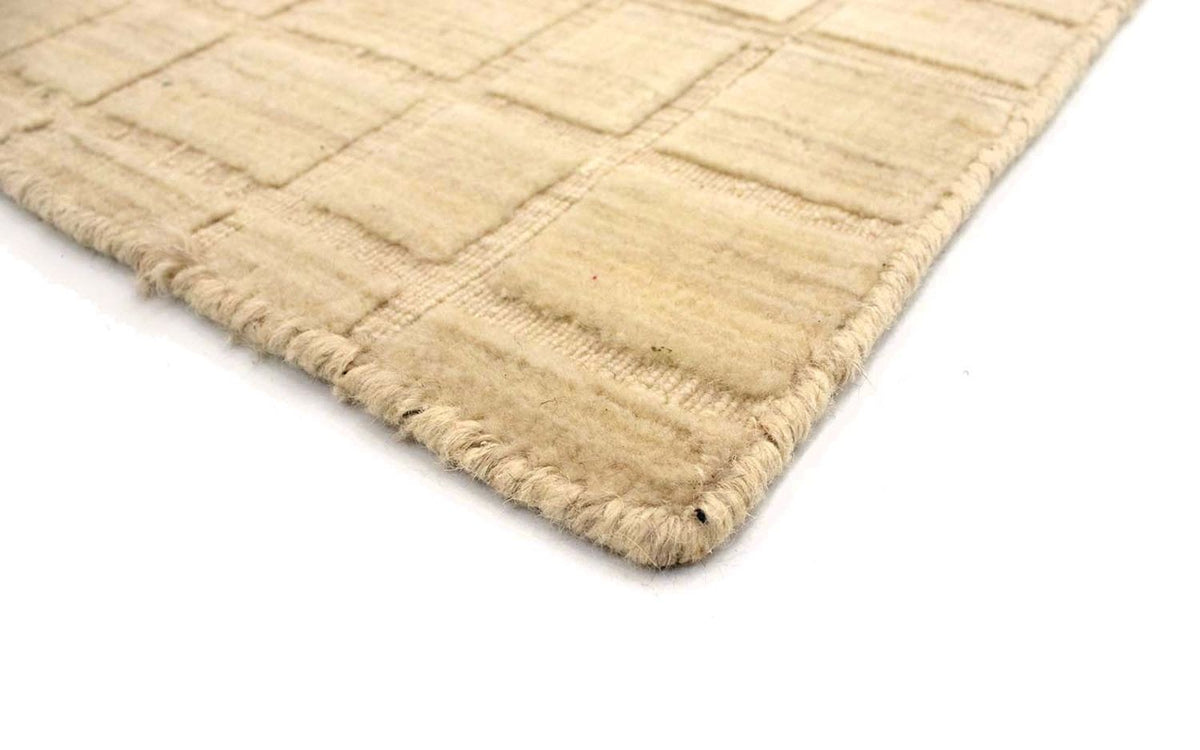 Wool Rug - 89 x 55 cm - beige
