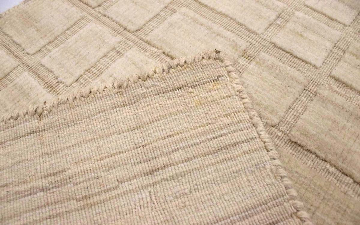 Wool Rug - 89 x 55 cm - beige