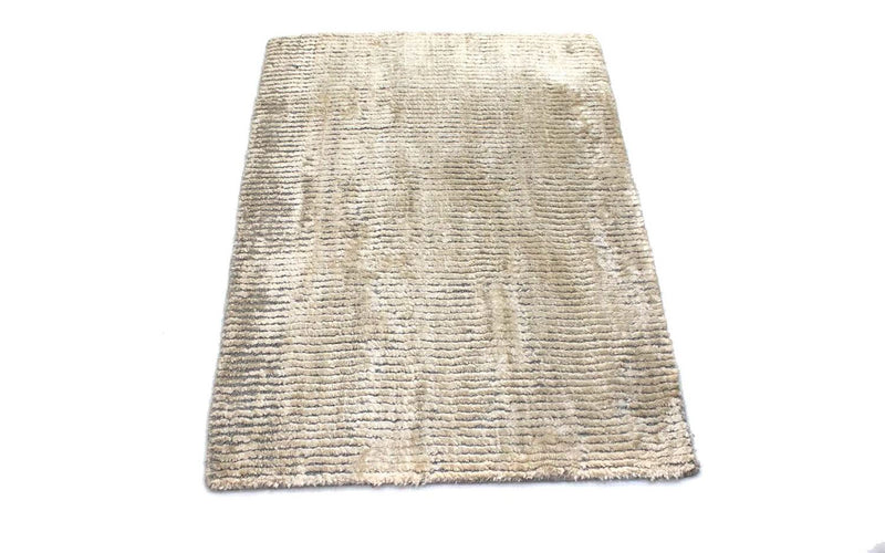 Viscose Rug - 95 x 65 cm - beige